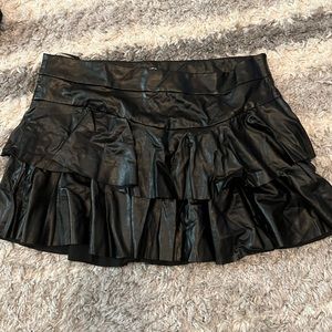 Black Mini Skirt